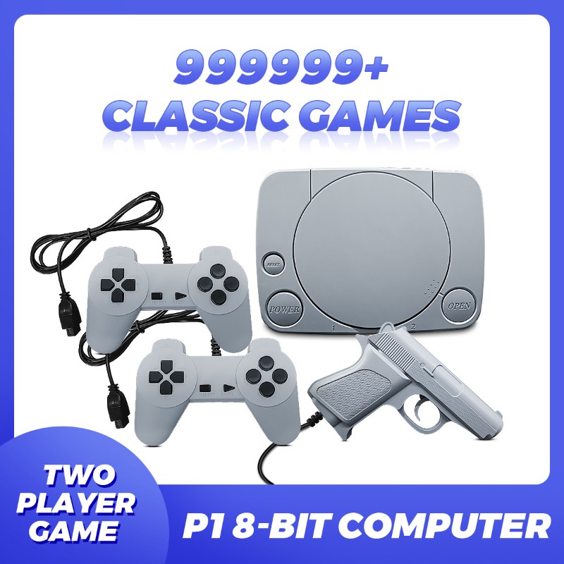 Retro Gaming Console - FC Plug-in console design, 8-bit game