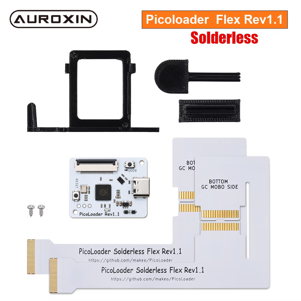 Retro Gaming Accessories - PicoLoader Flex Rev1.1 Solderless Cable Open