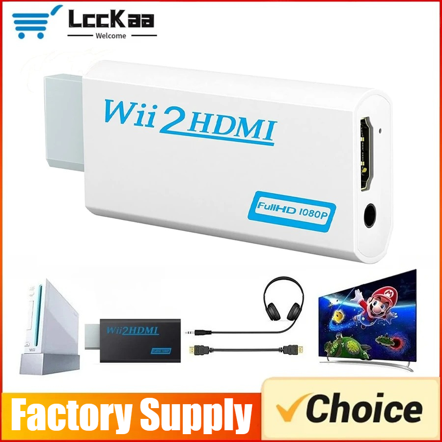 Wii To HDMI Converter 1080P Wi - Retro Gaming Accessories 评论和价格