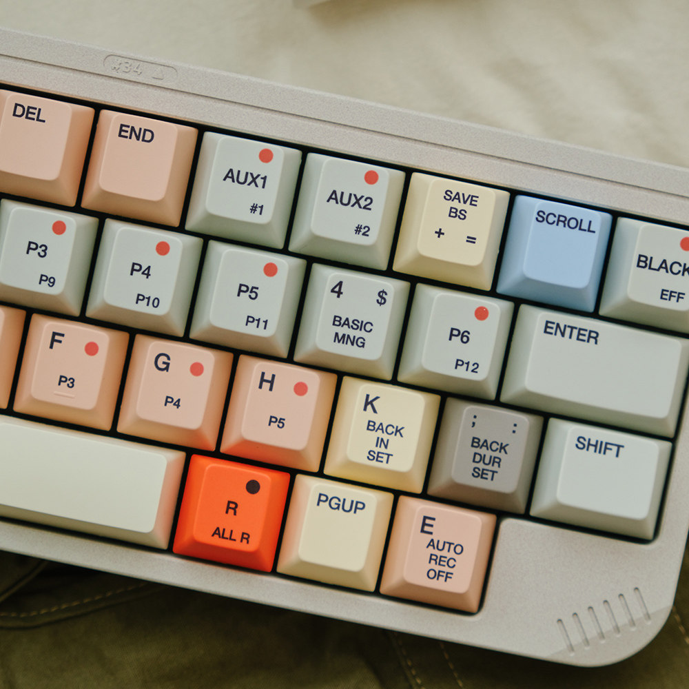 FBB Keycaps S9000 Retro Style  - Retro Gaming Keyboard 评论和价格