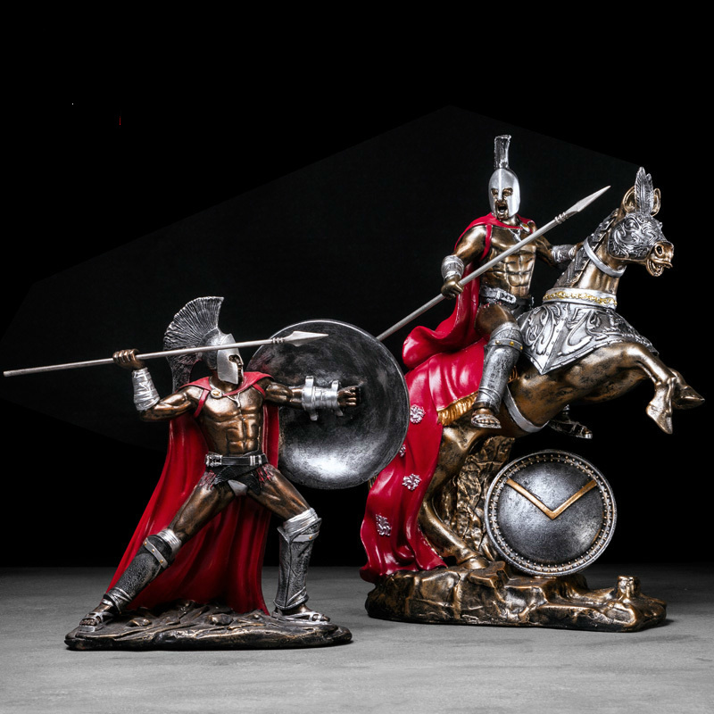 Exquisite Vintage Roman Warrio - Retro Gaming Decor 评论和价格