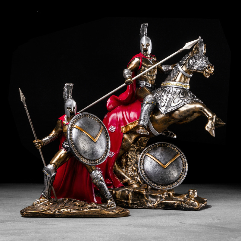 Exquisite Vintage Roman Warrio - Retro Gaming Decor 评论和价格