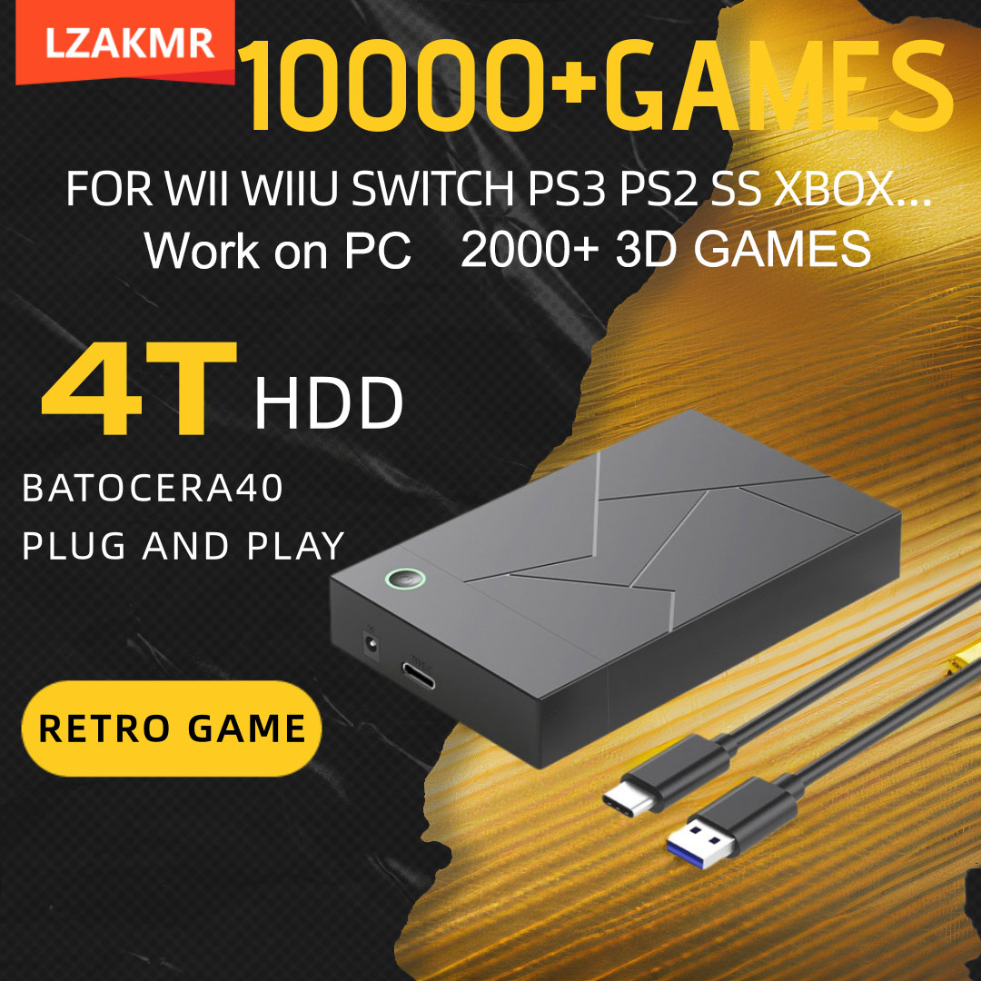 Retro Gaming GameForge 4TB Bat - Retro Gaming Batocera 评论和价格