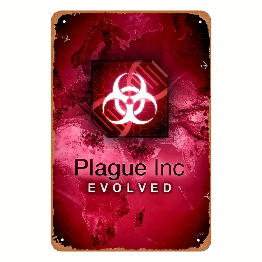 Vintage Style Plague Inc Evolv - Retro Gaming Decor 评论和价格
