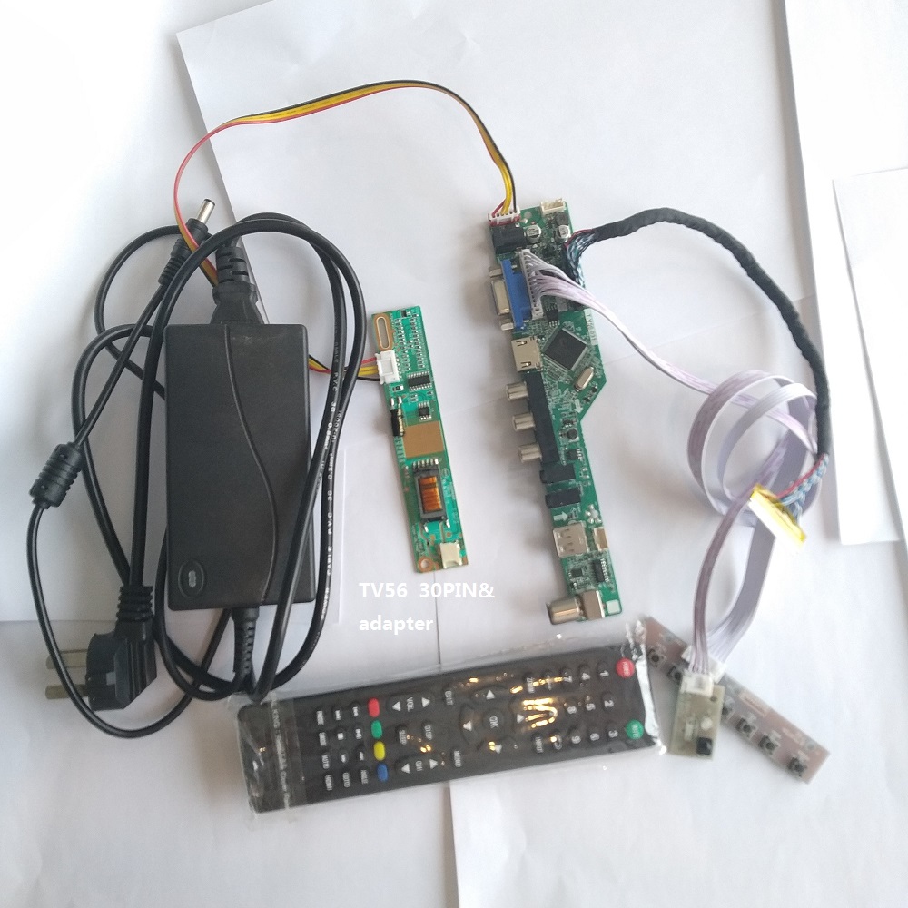 TV56 controller board kit with - Controller Adapter Usb 评论和价格