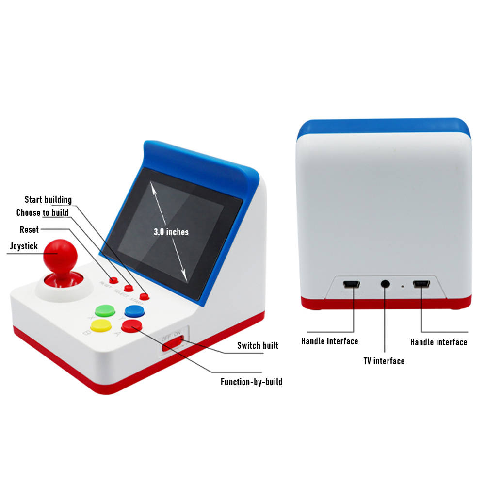 360 Video Games3inch 8Bit Port - Retro Gaming Console 评论和价格