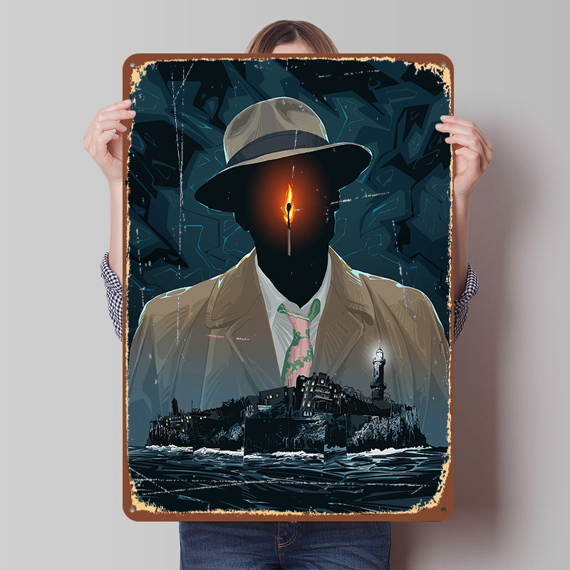 The Island Printed Poster Cust - Retro Gaming Island 评论和价格