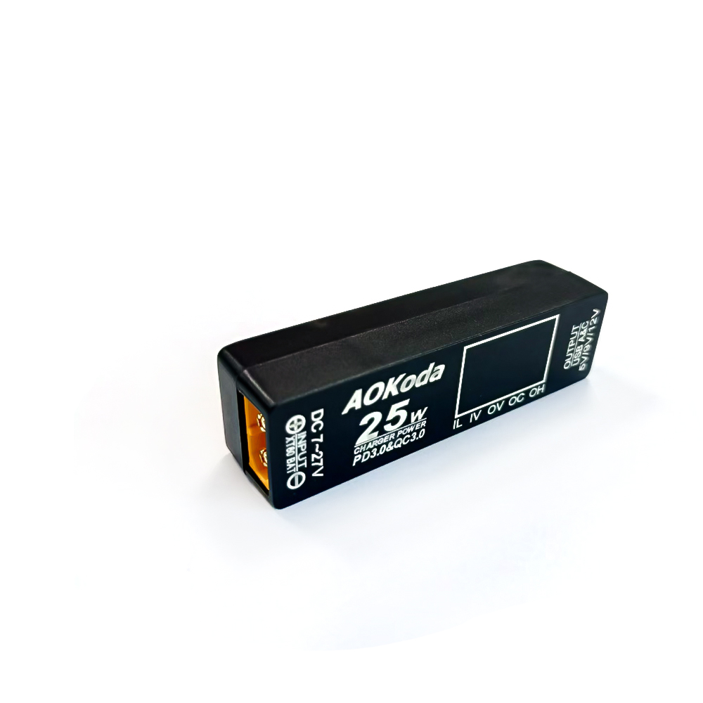 AOKoda XT60 to PD3.0 Lipo Batt - Controller Adapter Usb 评论和价格