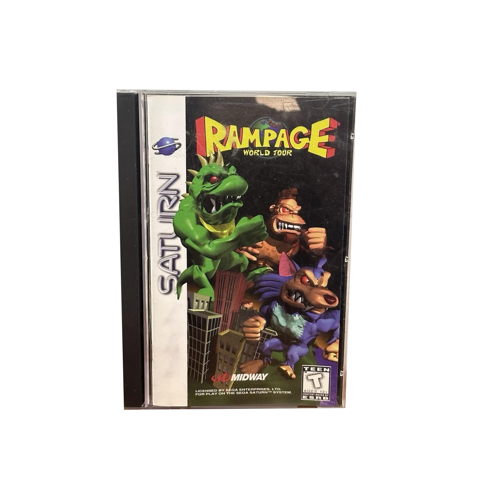 Saturn Copy Disc Game rampage  - Retro Gaming Console 评论和价格