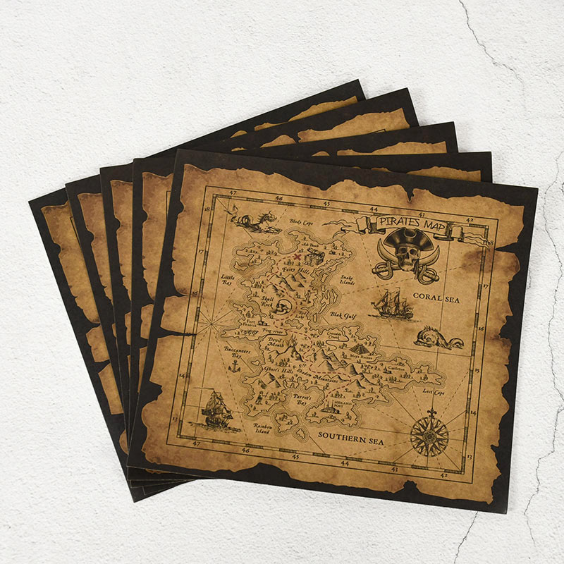 Pirate Adventure Treasure Hunt - Retro Gaming Decor 评论和价格