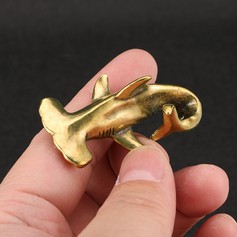Hammerhead Shark Brass Desk De - Retro Gaming Decor 评论和价格