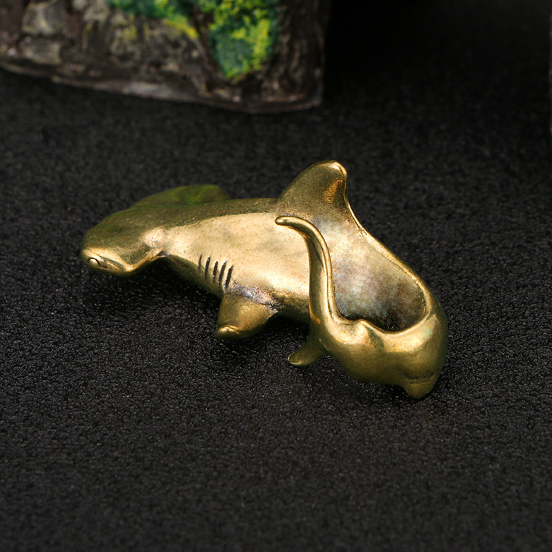 Hammerhead Shark Brass Desk De - Retro Gaming Decor 评论和价格