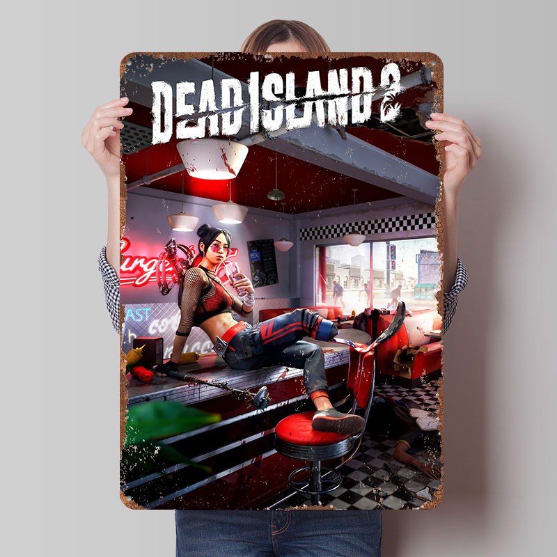 Dead Island 2 Game Art Printed - Retro Gaming Island 评论和价格