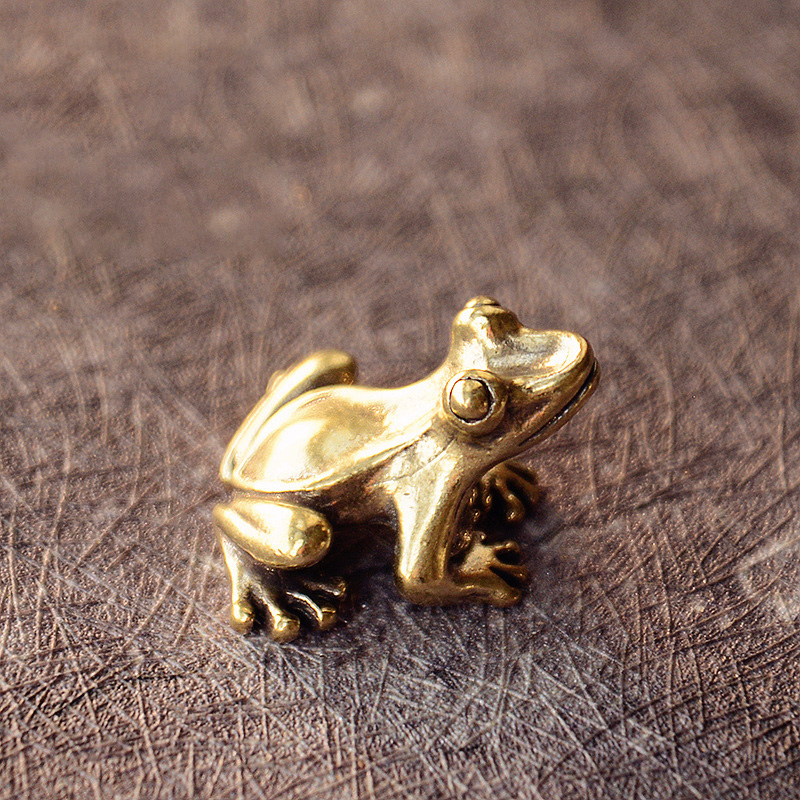 Retro Copper Small Cute Frog F - Retro Gaming Decor 评论和价格
