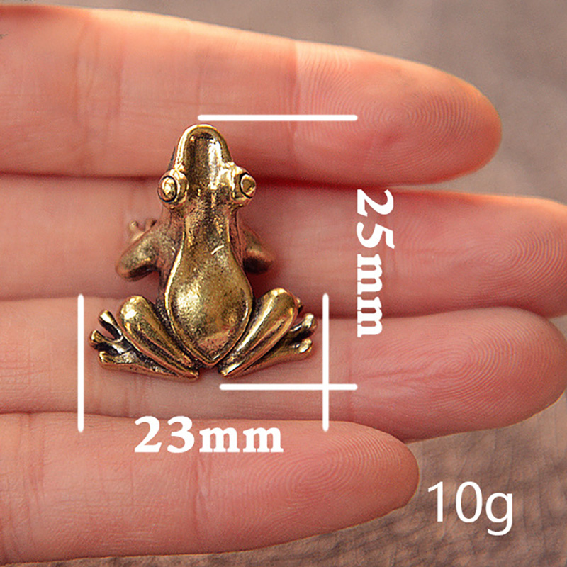 Retro Copper Small Cute Frog F - Retro Gaming Decor 评论和价格