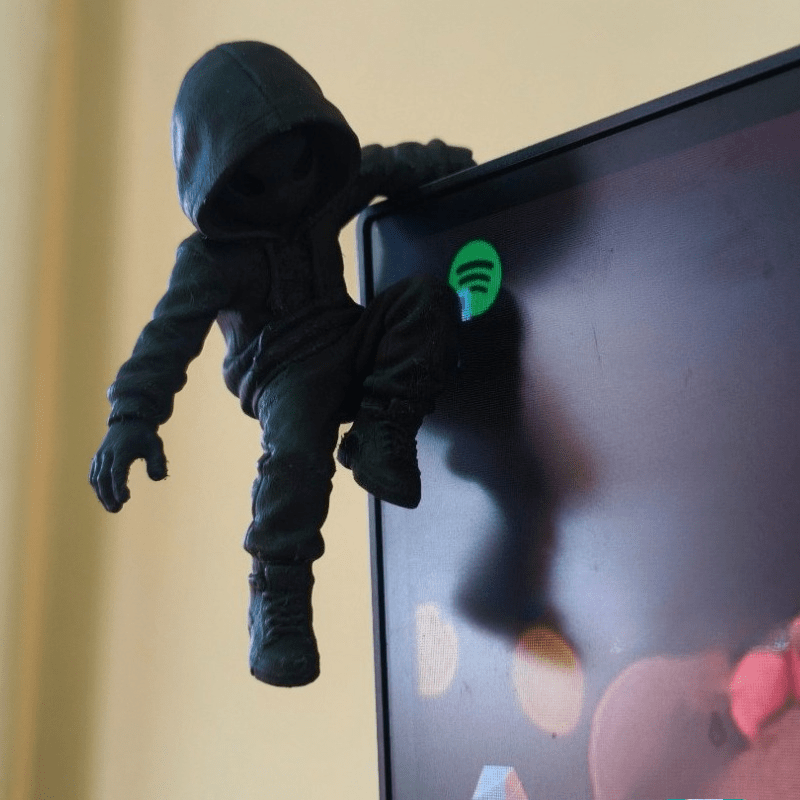 Climb Hoodie Alien Mini Statue - Retro Gaming Accessories 评论和价格