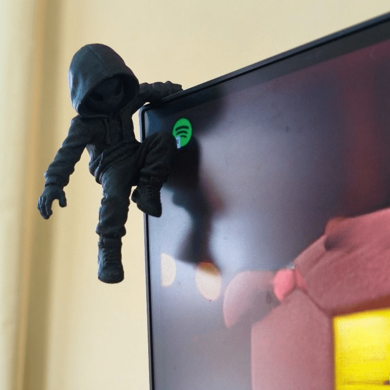 Climb Hoodie Alien Mini Statue - Retro Gaming Accessories 评论和价格