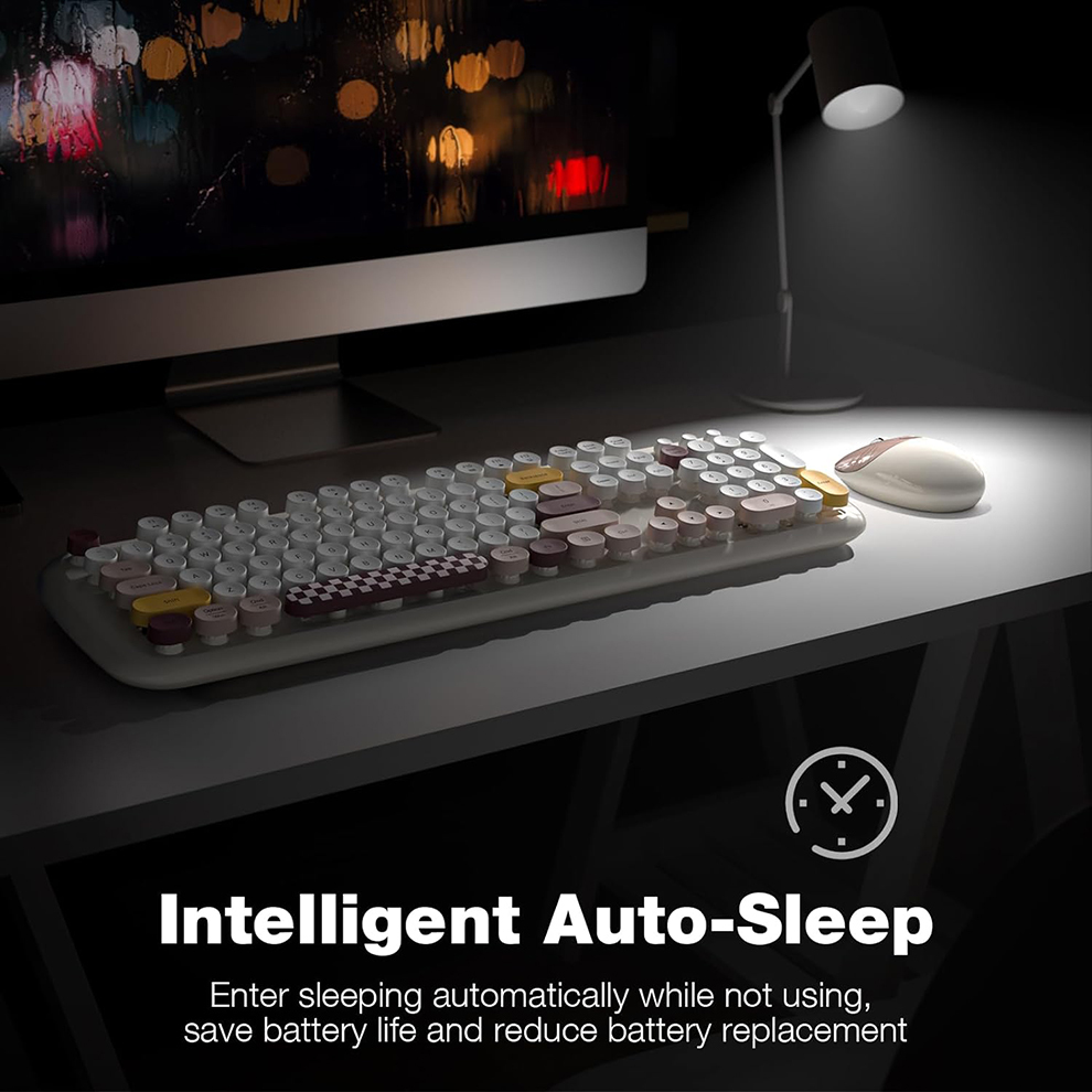 MOFII Wireless Keyboard and Mo - Retro Gaming Kc 评论和价格