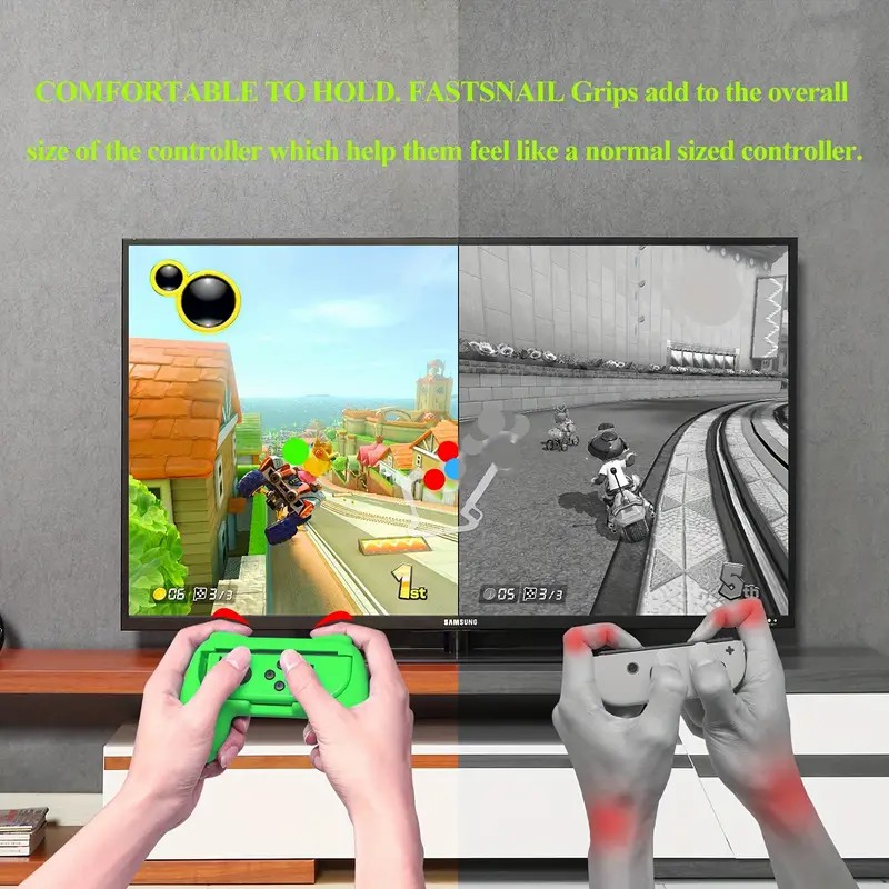 Hand Grips Compatible with Swi - Retro Gaming Console Gun 评论和价格